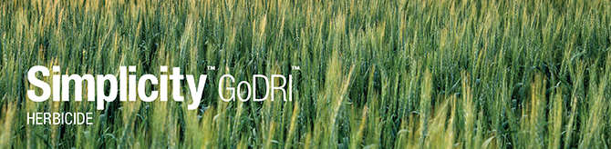 Simplicity GoDRI Herbicide