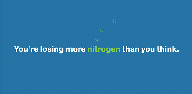 You're losing more nitrogen than you think.