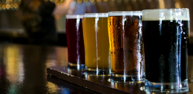 Glasses with Beer